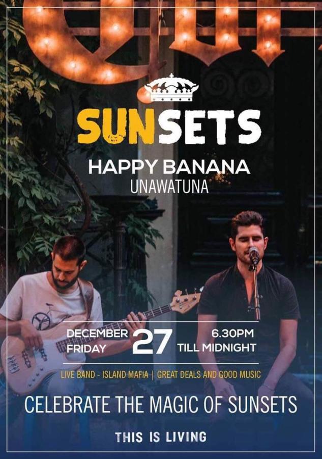 Happy Banana Hotel Unawatuna Exterior foto